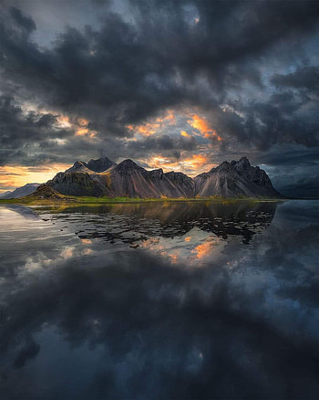 Stokksnes Iceland, cloud, sky HD phone wallpaper