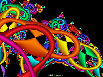 Carneval , Abstract, Colors, Fractals, Colorful HD wallpaper