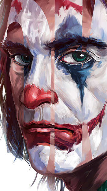 Joker, Paint HD phone wallpaper