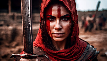 Warrior, warrior, medieval HD wallpaper