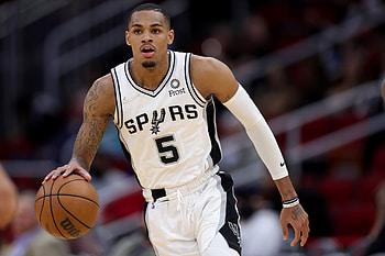 Dejounte Murray, George Gervin endorsement, All-star game, Slam Dunk HD wallpaper