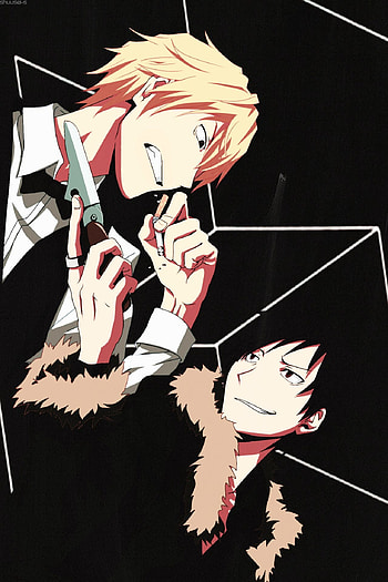 Kurooichi Durarara, Izaya Orihara, Anime HD phone wallpaper