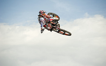 Sports, Motorcycles, Motorcycle, Bounce, Jump HD wallpaper