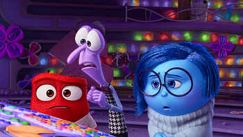 Inside Out 2: Emotions Unleashed in, movie, Inside Out 2, Anger (Inside Out), Fear (Inside Out), Sadness (Inside Out) HD wallpaper