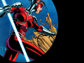 Manhunter, comic, fantasy, female HD wallpaper