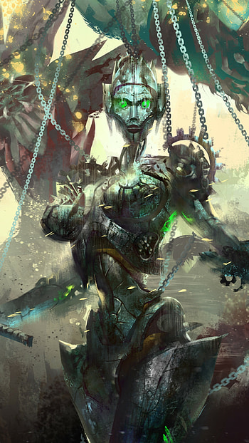 Guild Wars adventure, Heart of Thorns, Epic fantasy, Captivating gameplay HD phone wallpaper