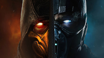 Scorpion X Sub Zero Mortal Kombat , sub-zero, scorpion, mortal-kombat, games, artstation, artist, artwork, digital-art HD wallpaper