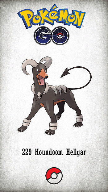 Pokemon Go, Houndoom HD phone wallpaper