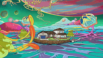 Rick and Morty (2022) movie HD wallpaper