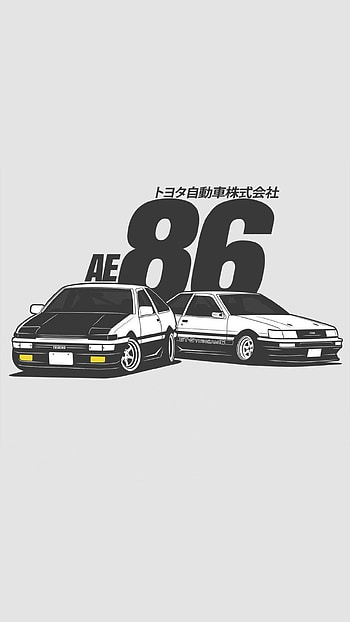 TOYOTA TRUENO. Car , Art cars, Jdm , AE86 Trueno HD phone wallpaper