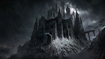 Evil Castle Dark Fantasy 1440P Resolution ,, 2560x1440 Fantasy HD wallpaper