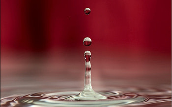 Water, Drops, Macro, Splash, Turret HD wallpaper