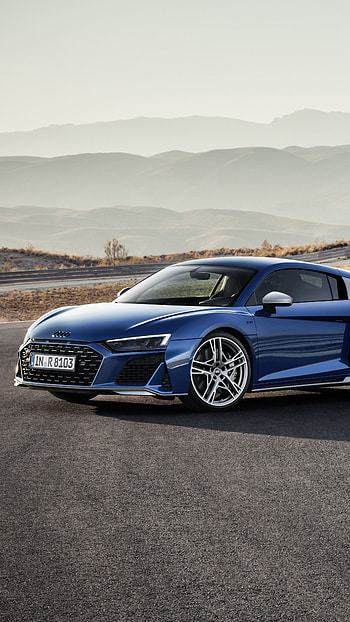Audi, Blue Car, Audi Car HD phone wallpaper