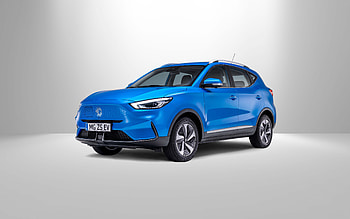 2022, MG ZS EV, , front view, exterior, electric crossover, new blue ZS EV, British cars, electric cars, MG HD wallpaper