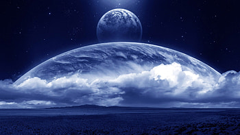 Landscape, Planets, Universe HD wallpaper