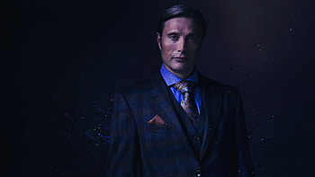 Hannibal, Mads Mikkelsen, TV show, Dark HD wallpaper