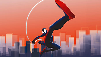 Spider Man Swinger , spiderman, superheroes, artwork, artist, digital-art, behance HD wallpaper