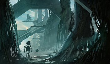 Art, Robot, Sci-Fi, Future HD wallpaper