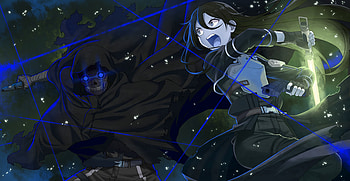 Blue version of Sword Art Online art, Anime, blue, blue anime HD wallpaper