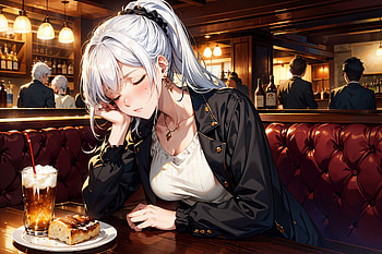 Dating Girl, Anime, girl, ponytail, anime girl HD wallpaper
