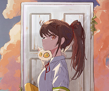 Daijin (Suzume no Tojimari), Anime, Suzume no Tojimari HD wallpaper