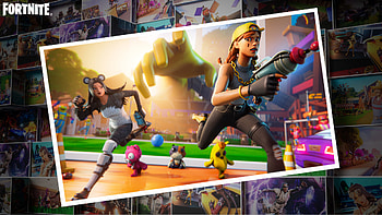 Fortnite Official Banner, video game, Fortnite HD wallpaper