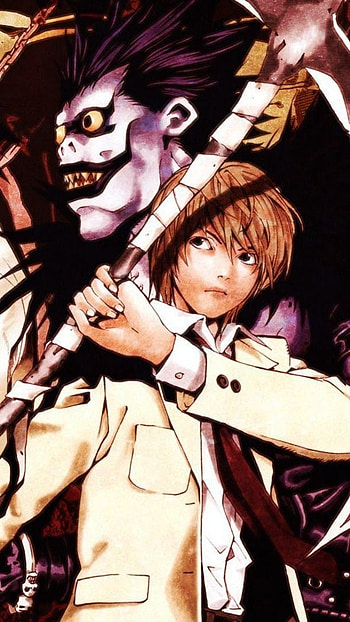 Death Note, Series, Anime Characters HD phone wallpaper
