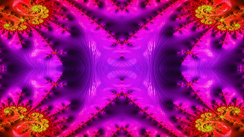 Trippy Psychedelic Fractal, trippy, psychedelic, aesthetic, pattern, Abstract, fractal HD wallpaper