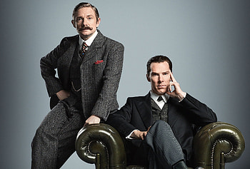 Martin man, John H. Watson, Sherlock Holmes, in high resolution HD wallpaper