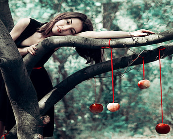 in black..., sweet, girl, black, smile HD wallpaper