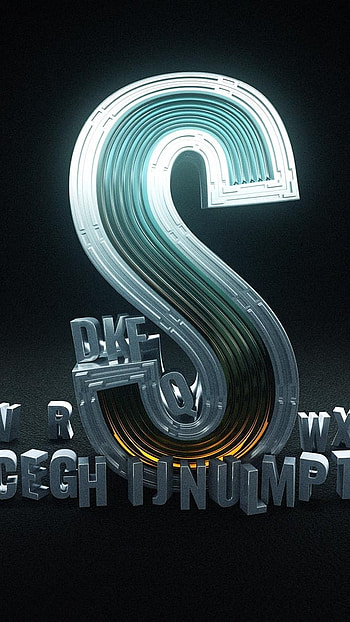 S For Lively, S Letter, Background HD phone wallpaper