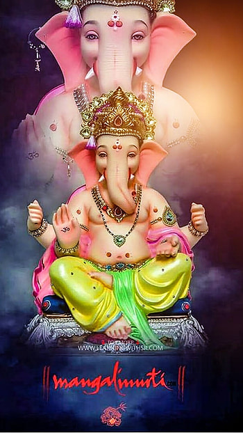 Ganpati , Mangalmurti, Ganpati HD phone wallpaper