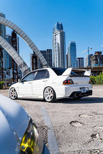 Mitsubishi Lancer Evolution IX HD phone wallpaper