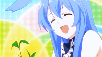 Sweet, plant, happy, kurousagi, smile HD wallpaper