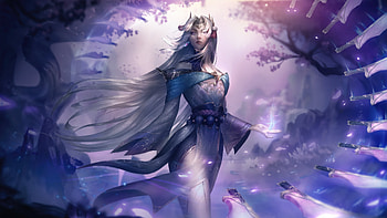 Irelia From League Of Legends , irelia, league-of-legends, games, artist, artwork, digital-art, deviantart HD wallpaper