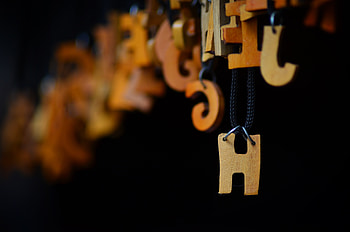 Miscellanea, Miscellaneous, Suspension, Alphabet, Letter HD wallpaper