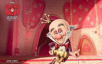 Disney, Movie, Wreck It Ralph, King Candy HD wallpaper