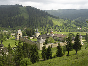Painted Monastery of Sucevita, Moldavia and Southern Bucovina, Romania, moldavia, bucovina, sucevita, romania, monastery HD wallpaper