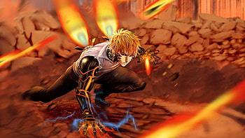 One-Punch Man, Blonde Genos' , High-definition , mug HD wallpaper