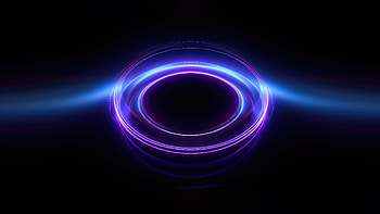 glow, Abstract, circle HD wallpaper