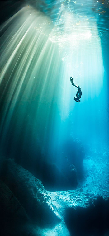 Great Blue Hole, Beloved destination, Natural wonder, Scenic view HD phone wallpaper