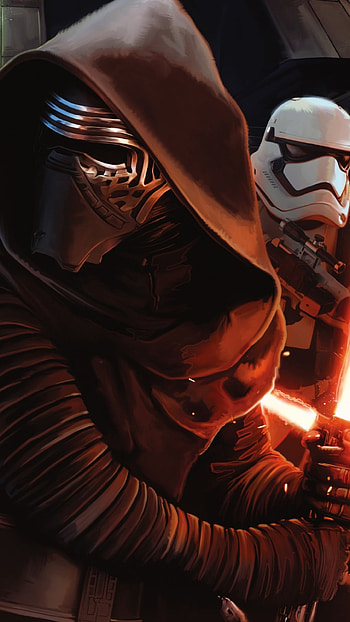 ... Kylo Ren Stormtrooper. : HD phone wallpaper