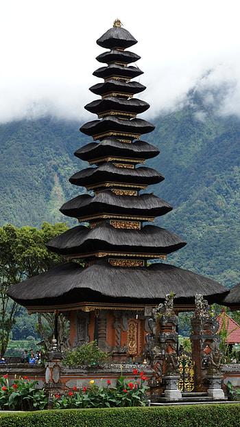Indonesia, Bali, Religious, Pura Ulun Danu Bratan, Temple, Temples HD phone wallpaper