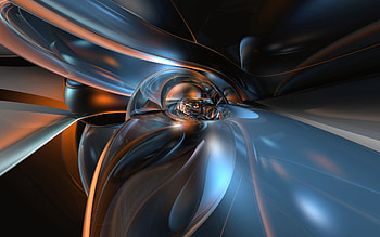 Abstract, Shine, Light, Form, Ball, Immersion HD wallpaper