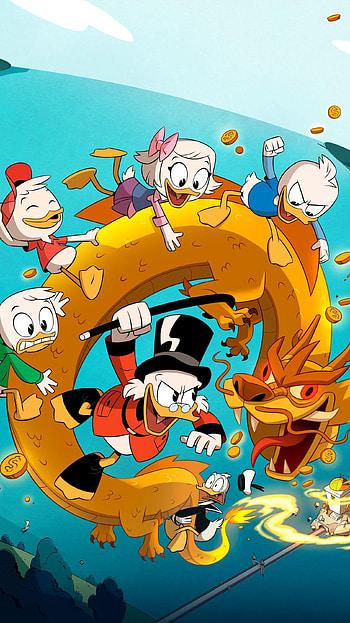 DuckTales Animation, Disney , Textless, High resolution HD phone wallpaper