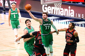 Luka Doncic, NBA Dallas, Prolongation, Meneur Star HD wallpaper