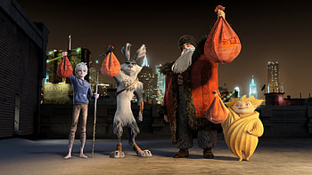 Jack Frost, Movie, Rise Of The Guardians, E Aster Bunnymund, North (Rise Of The Guardians), Sandman (Rise Of The Guardians) HD wallpaper