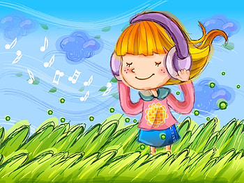 Music, Children HD wallpaper