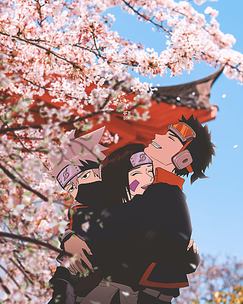 Team 7, rin, kakashi, obito HD phone wallpaper