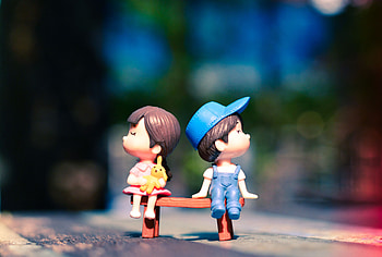 Doll Love, Cute Doll Couple HD wallpaper